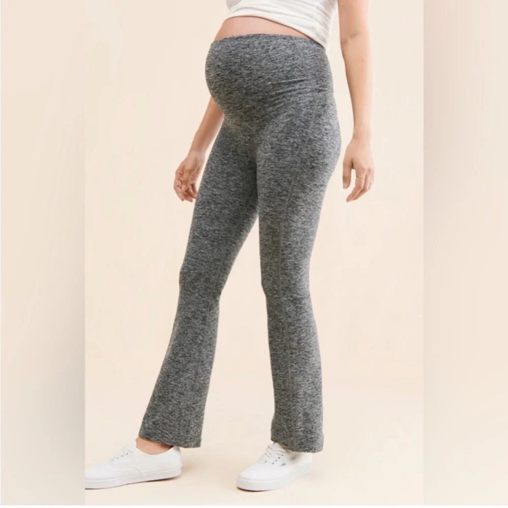 Year of Ours Maternity Flare Leggings Yoga Pants - Picture 1 of 6